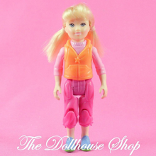 Fisher Price Loving Family Dream Dollhouse Blonde Camper Girl Doll Camping-Toys & Hobbies:Preschool Toys & Pretend Play:Fisher-Price:1963-Now:Dollhouses-Fisher-Price-Blonde Hair,Camping Sets,Dollhouse,Fisher Price,Girl Dolls,Loving Family,Used-The Dollhouse Shop
