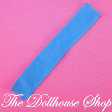 Fisher Price Loving Family Dream Dollhouse Blue Dress Up Dolls Scarf Neck tie-Toys & Hobbies:Preschool Toys & Pretend Play:Fisher-Price:1963-Now:Dollhouses-Fisher-Price-Doll Dress Ups,Dollhouse,Dream Dollhouse,Fisher Price,Kids Bedroom,Loving Family,Used-The Dollhouse Shop