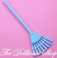 Fisher Price Loving Family Dream Dollhouse Blue Garden Rake Seasonal Set-Toys & Hobbies:Preschool Toys & Pretend Play:Fisher-Price:1963-Now:Dollhouses-Fisher-Price-Backyard Fun,Dollhouse,Dream Dollhouse,Fisher Price,Holidays & Seasonal,Loving Family,Outdoor Furniture,Used-Fisher Price Loving Family Dream Dollhouse Blue Garden Rake for fun backyard play. Find it now at The Dollhouse Shop, perfect for creative kids!-The Dollhouse Shop
