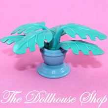 Fisher Price Loving Family Dream Dollhouse Blue Potted Plant Vase Flower Pot-Toys & Hobbies:Preschool Toys & Pretend Play:Fisher-Price:1963-Now:Dollhouses-Fisher-Price-Dollhouse,Dream Dollhouse,Fisher Price,Loving Family,Plants and Vases,Used-Fisher Price Loving Family Dream Dollhouse blue vase with green plant, perfect for pretend play. Find it now at The Dollhouse Shop! Safe for kids 3+ years.-The Dollhouse Shop