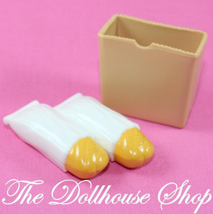 Fisher Price Loving Family Dream Dollhouse Bread Grocery Bag Doll Kitchen Food-Toys & Hobbies:Preschool Toys & Pretend Play:Fisher-Price:1963-Now:Dollhouses-Fisher-Price-Dining Room,Dollhouse,Dream Dollhouse,Fisher Price,Food Accessories,Kitchen,Loving Family,Used-The Dollhouse Shop