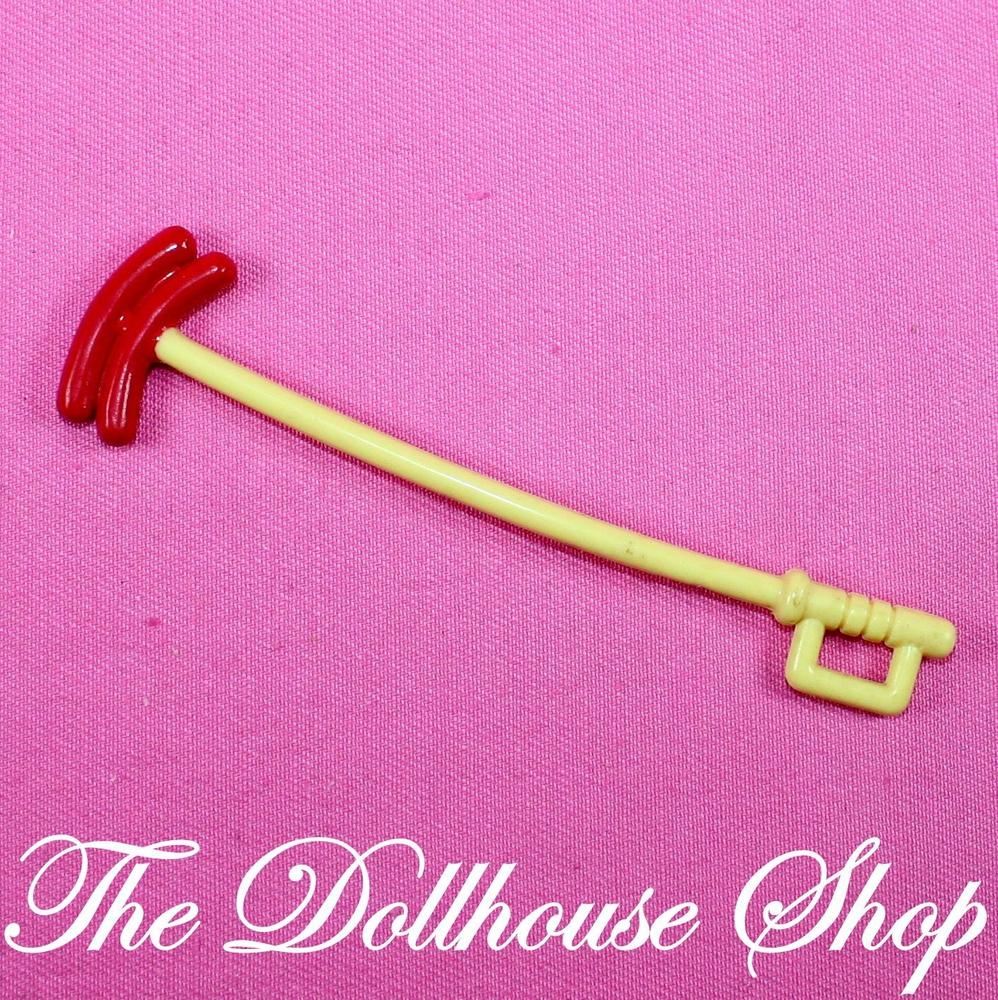 Fisher Price Loving Family Dream Dollhouse Camping Hotdog Sausage on a Stick-Toys & Hobbies:Preschool Toys & Pretend Play:Fisher-Price:1963-Now:Dollhouses-Fisher-Price-Camping Sets,Dollhouse,Dream Dollhouse,Fisher Price,Kitchen,Loving Family,Used-The Dollhouse Shop