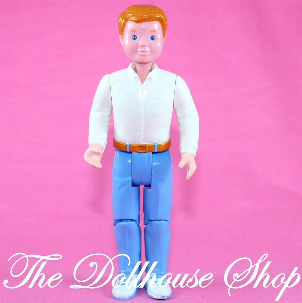 Fisher Price Loving Family Dream Dollhouse Dad Father Daddy People Doll Red hair-Toys & Hobbies:Preschool Toys & Pretend Play:Fisher-Price:1963-Now:Dollhouses-Fisher-Price-Dollhouse,Dolls,Dream Dollhouse,Father,Fisher Price,Loving Family,Red Hair,Used-The Dollhouse Shop