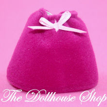 Fisher Price Loving Family Dream Dollhouse Doll Purple Pink Dress Up Skirt-Toys & Hobbies:Preschool Toys & Pretend Play:Fisher-Price:1963-Now:Dollhouses-Fisher-Price-Doll Dress Ups,Dollhouse,Dream Dollhouse,Dress Shop and Pet Shop Set,Fisher Price,Loving Family,Soft Furnishings,Used-Fisher Price Dream Dollhouse purple-pink skirt fits 1990s dolls, perfect for creative play. Find it now at The Dollhouse Shop, experts in doll fun!-The Dollhouse Shop