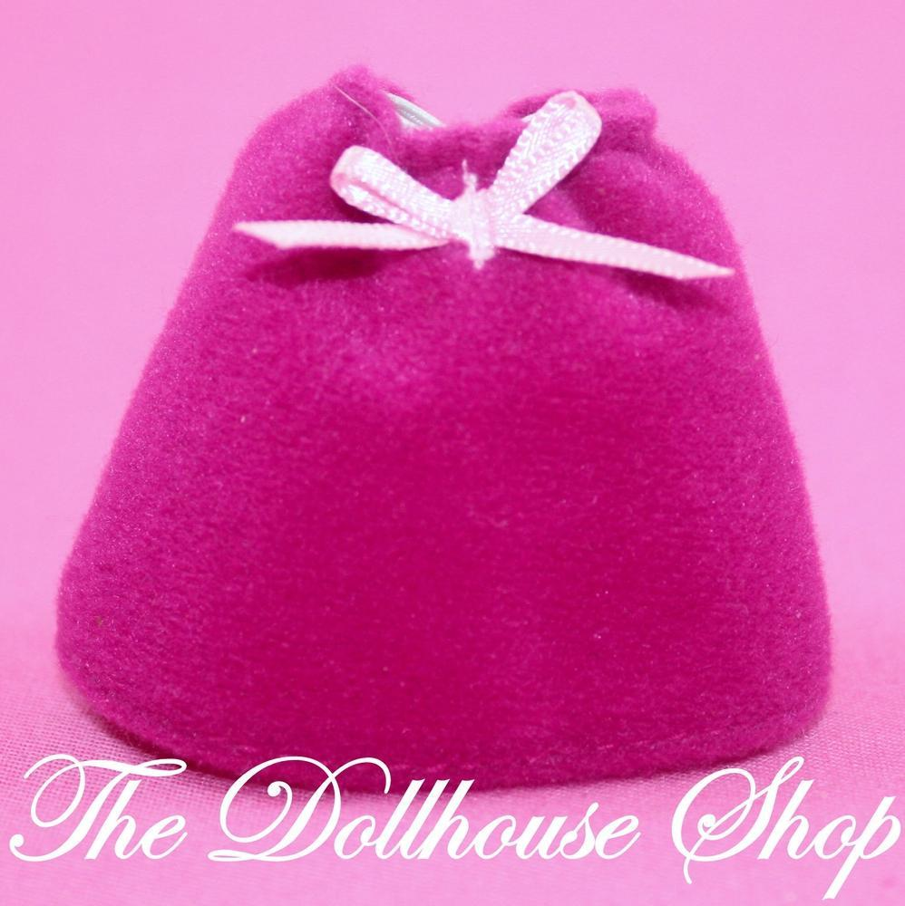 Fisher Price Loving Family Dream Dollhouse Doll Purple Pink Dress Up Skirt-Toys & Hobbies:Preschool Toys & Pretend Play:Fisher-Price:1963-Now:Dollhouses-Fisher-Price-Doll Dress Ups,Dollhouse,Dream Dollhouse,Dress Shop and Pet Shop Set,Fisher Price,Loving Family,Used-The Dollhouse Shop