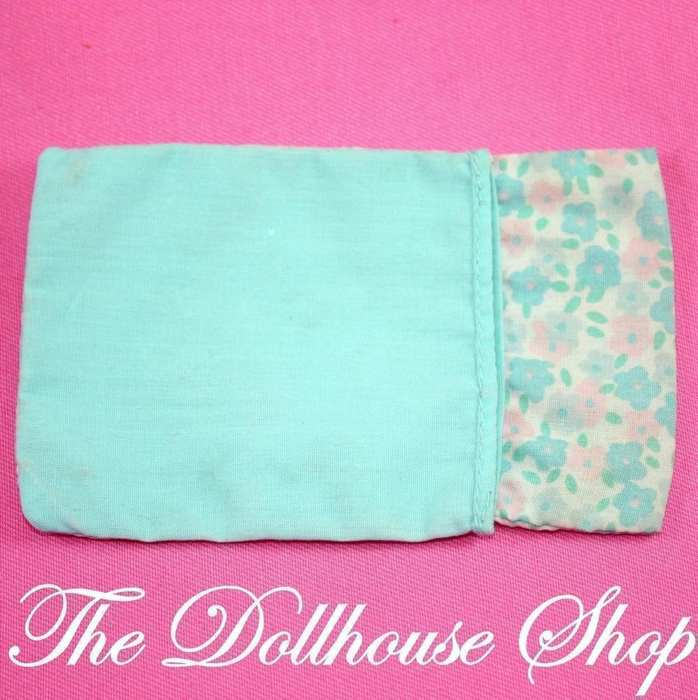 Fisher Price Loving Family Dream Dollhouse Doll's Blue Camping Sleeping Bag-Toys & Hobbies:Preschool Toys & Pretend Play:Fisher-Price:1963-Now:Dollhouses-Fisher-Price-Backyard Fun,Blankets & Rugs,Blue,Camping Sets,Doll Dress Ups,Dollhouse,Dream Dollhouse,Fisher Price,Loving Family,Outdoor Furniture,Used-The Dollhouse Shop