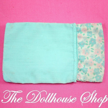 Fisher Price Loving Family Dream Dollhouse Doll's Blue Camping Sleeping Bag-Toys & Hobbies:Preschool Toys & Pretend Play:Fisher-Price:1963-Now:Dollhouses-Fisher-Price-Backyard Fun,Blankets & Rugs,Blue,Camping Sets,Doll Dress Ups,Dollhouse,Dream Dollhouse,Fisher Price,Loving Family,Outdoor Furniture,Used-The Dollhouse Shop