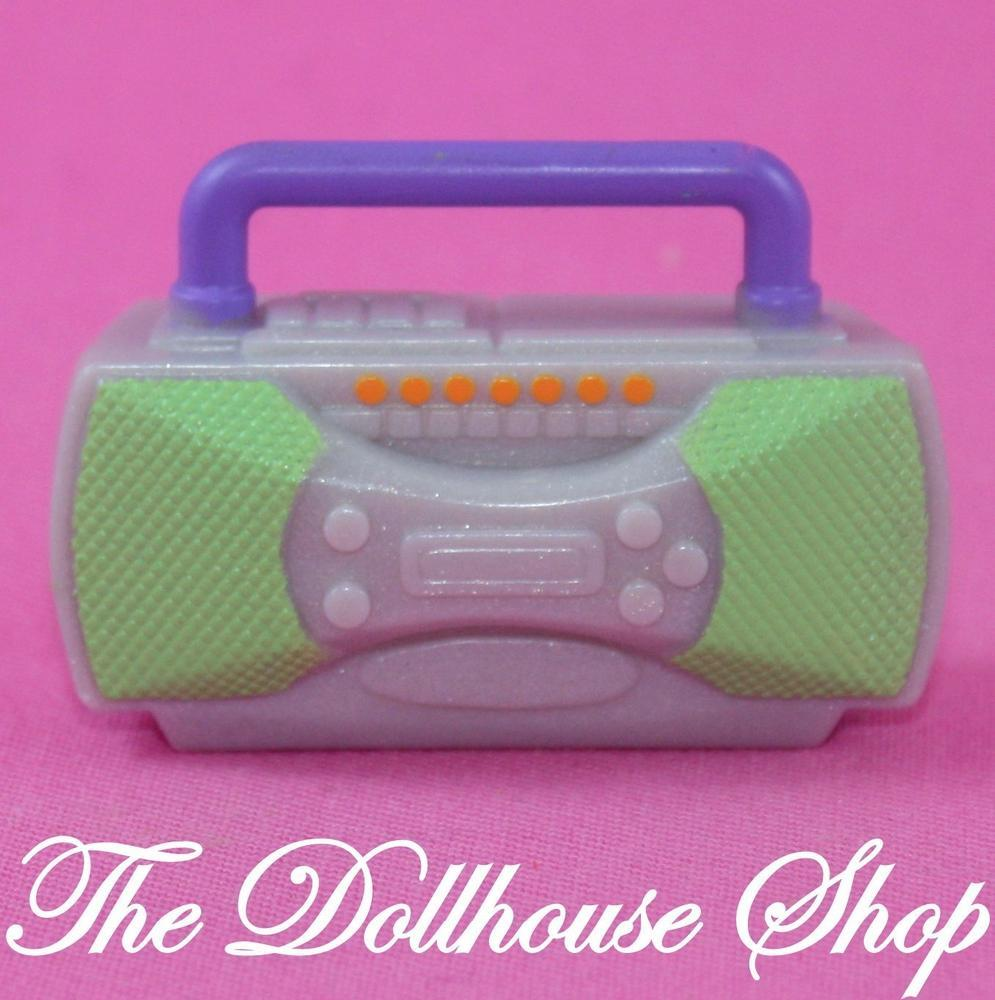 Fisher Price Loving Family Dream Dollhouse Doll's Pretend Radio Stero System-Toys & Hobbies:Preschool Toys & Pretend Play:Fisher-Price:1963-Now:Dollhouses-Fisher-Price-Bedroom,Dollhouse,Fisher Price,Kids Bedroom,Loving Family,Playroom,Used-The Dollhouse Shop