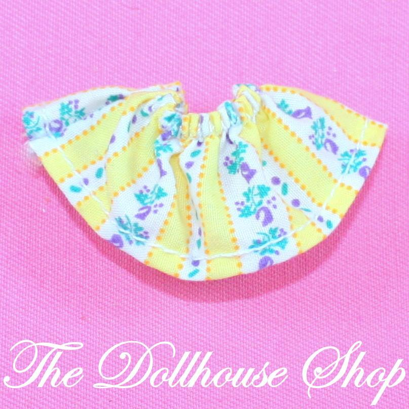 Fisher Price Loving Family Dream Dollhouse Girl Doll's Yellow Dress Up Skirt-Toys & Hobbies:Preschool Toys & Pretend Play:Fisher-Price:1963-Now:Dollhouses-Fisher-Price-Doll Dress Ups,Dollhouse,Dream Dollhouse,Fisher Price,Loving Family,Used-The Dollhouse Shop