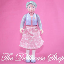 Fisher Price Loving Family Dream Dollhouse Grandma Grandmother Doll-Toys & Hobbies:Preschool Toys & Pretend Play:Fisher-Price:1963-Now:Dollhouses-Fisher-Price-Dollhouse,Dolls,Dream Dollhouse,Fisher Price,Loving Family,Used-Fisher Price Loving Family Grandma Doll with pink skirt, perfect for dollhouse fun! Find this rare 1993 doll at The Dollhouse Shop today!-The Dollhouse Shop