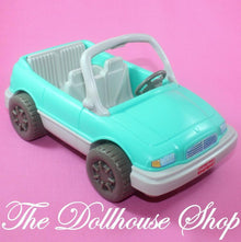 Fisher Price Loving Family Dream Dollhouse Green Convertible Doll Car for Camper-Toys & Hobbies:Preschool Toys & Pretend Play:Fisher-Price:1963-Now:Dollhouses-Fisher-Price-Cars Vans & Campers,Dollhouse,Dream Dollhouse,Fisher Price,Green,Loving Family,Used-Fisher Price Loving Family Dream Dollhouse Green Convertible Car for Camper Trailer. Perfect for play! Find it now at The Dollhouse Shop!-The Dollhouse Shop