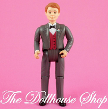 Fisher Price Loving Family Dream Dollhouse Groom Wedding Set Husband Doll-Toys & Hobbies:Preschool Toys & Pretend Play:Fisher-Price:1963-Now:Dollhouses-Fisher-Price-Dollhouse,Dolls,Dream Dollhouse,Father,Fisher Price,Loving Family,Used,Wedding Set-The Dollhouse Shop