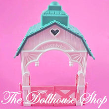 Fisher Price Loving Family Dream Dollhouse Horse Pony white Stable Green roof barn-Toys & Hobbies:Preschool Toys & Pretend Play:Fisher-Price:1963-Now:Dollhouses-Fisher-Price-Dollhouse,Dream Dollhouse,Fisher Price,Horses & Stables,Loving Family,Used-Fisher Price Loving Family Dream Dollhouse Pony Stable with green roof and pink gates. Perfect for ages 3+. Find it now at The Dollhouse Shop!-The Dollhouse Shop