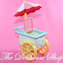 Fisher Price Loving Family Dream Dollhouse Ice Cream Cart Village Vendor Shop-Toys & Hobbies:Preschool Toys & Pretend Play:Fisher-Price:1963-Now:Dollhouses-Fisher-Price-Beach and Boat Sets,Dollhouse,Dream Dollhouse,Fisher Price,Living Room,Loving Family,Used,Village Police Office & Vendor Sets-Fisher Price Loving Family Ice Cream Cart opens for fun play with dollhouse people. Find this rare toy at The Dollhouse Shop for creative pretend fun!-The Dollhouse Shop
