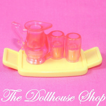 Fisher Price Loving Family Dream Dollhouse Lemonade Drink Tray Kitchen Food-Toys & Hobbies:Preschool Toys & Pretend Play:Fisher-Price:1963-Now:Dollhouses-Fisher-Price-Dollhouse,Dream Dollhouse,Fisher Price,Food Accessories,Loving Family,Used-The Dollhouse Shop
