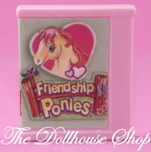 Fisher Price Loving Family Dream Dollhouse Miniature TV DVD VCR Video Pink Pony-Toys & Hobbies:Preschool Toys & Pretend Play:Fisher-Price:1963-Now:Dollhouses-Fisher-Price-Dollhouse,Dollhouses & Replacement Parts,Dream Dollhouse,Fisher Price,Living Room,Loving Family,Replacement Parts,Used-Fisher Price Loving Family Dollhouse Friendship Ponies Video Tape for TV/VCR. Perfect for pretend play! Find it now at The Dollhouse Shop!-The Dollhouse Shop
