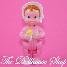 Fisher Price Loving Family Dream Dollhouse Nursery Pink Baby Girl Doll People-Toys & Hobbies:Preschool Toys & Pretend Play:Fisher-Price:1963-Now:Dollhouses-Fisher-Price-Baby,Dollhouse,Dolls,Dream Dollhouse,Fisher Price,Girl Dolls,Loving Family,Nursery Room,Pink,Twins,Used-Fisher Price Loving Family Dream Dollhouse Baby Girl Doll in pink with bottle, perfect for pretend play. Find it now at The Dollhouse Shop!-The Dollhouse Shop