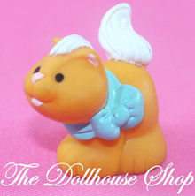 Fisher Price Loving Family Dream Dollhouse Orange Pet Cat Kitten Kitty animal-Toys & Hobbies:Preschool Toys & Pretend Play:Fisher-Price:1963-Now:Dollhouses-Fisher-Price-Animals & Pets,Backyard Fun,Dollhouse,Dream Dollhouse,Fisher Price,Loving Family,orange,Used-The Dollhouse Shop