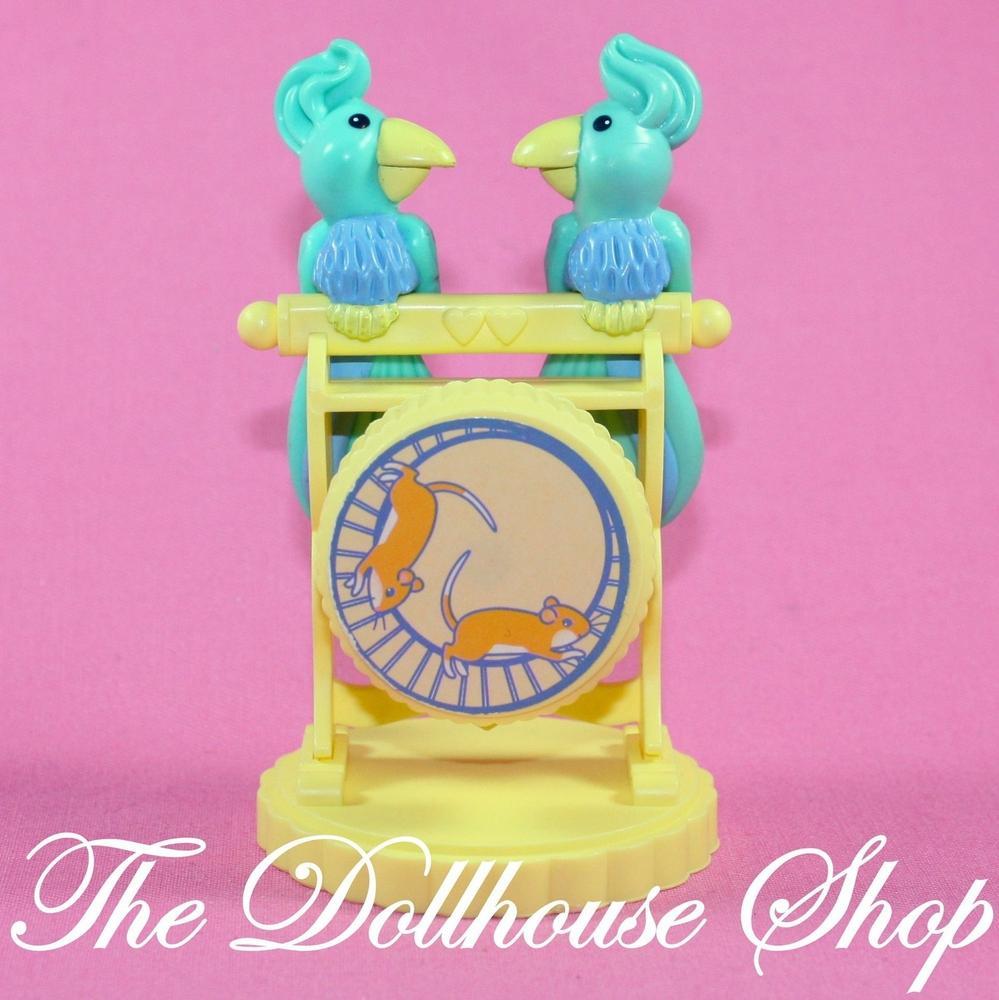 Fisher Price Loving Family Dream Dollhouse Pet Kissing Love Birds Hamster Wheel-Toys & Hobbies:Preschool Toys & Pretend Play:Fisher-Price:1963-Now:Dollhouses-Fisher-Price-Animals & Pets,Dollhouse,Dream Dollhouse,Fisher Price,Loving Family,Used-Fisher Price Loving Family Dream Dollhouse Love Birds & Hamster Wheel toy at The Dollhouse Shop. Perfect for fun, creative pretend play! Pre-owned, rare set.-The Dollhouse Shop
