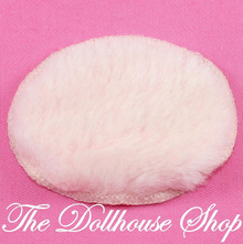 Fisher Price Loving Family Dream Dollhouse Pink Fluffy Bathroom Floor Rug Mat-Toys & Hobbies:Preschool Toys & Pretend Play:Fisher-Price:1963-Now:Dollhouses-Fisher-Price-Bathroom,Blankets & Rugs,Dollhouse,Dream Dollhouse,Fisher Price,Loving Family,Pink,Used-The Dollhouse Shop