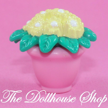 Fisher Price Loving Family Dream Dollhouse Pink Potted Plant Pot Vase Flowers-Toys & Hobbies:Preschool Toys & Pretend Play:Fisher-Price:1963-Now:Dollhouses-Fisher-Price-Dollhouse,Dream Dollhouse,Fisher Price,Loving Family,Pink,Plants and Vases,Used-The Dollhouse Shop