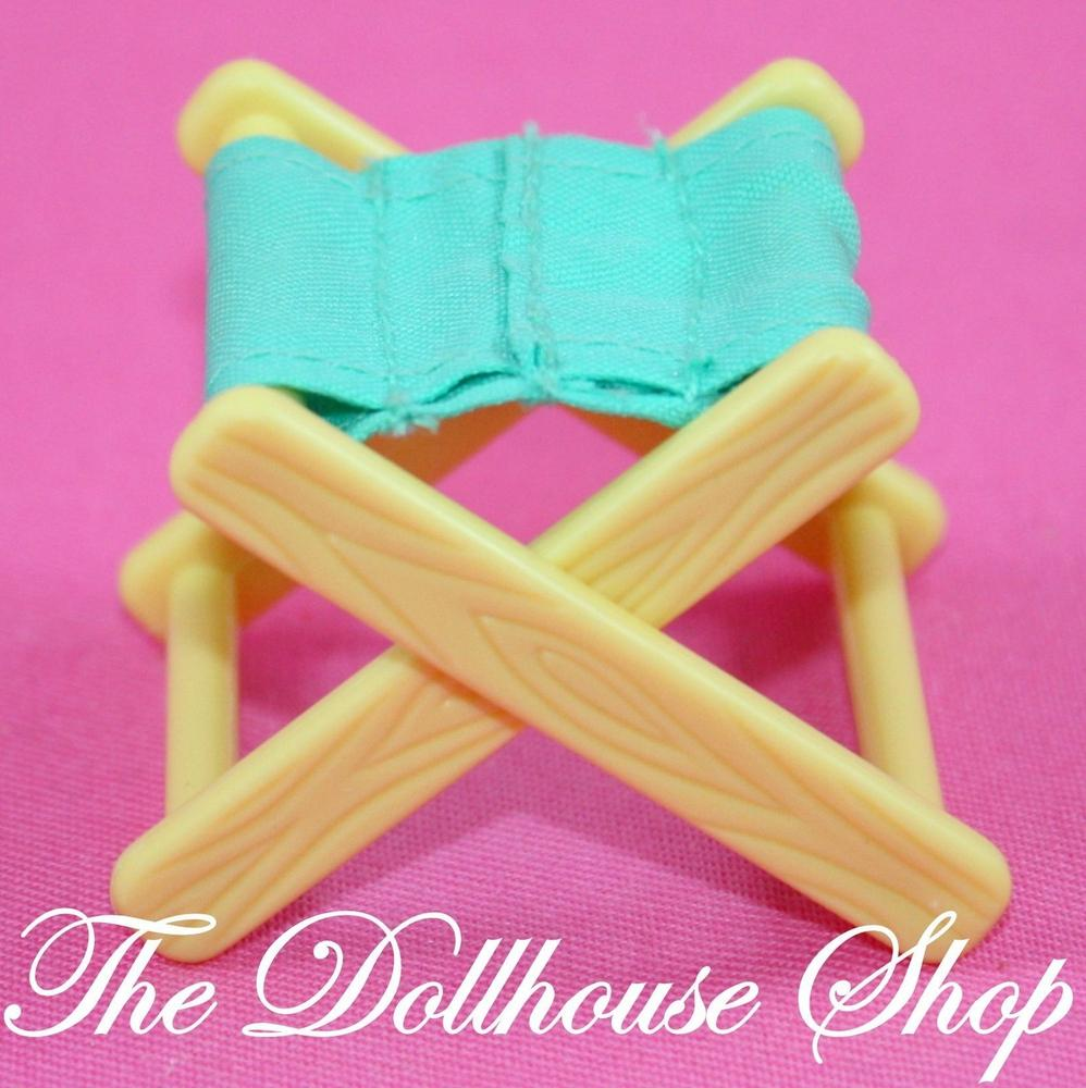Fisher Price Loving Family Dream Dollhouse RV Camping Camper Seat Stool Chair-Toys & Hobbies:Preschool Toys & Pretend Play:Fisher-Price:1963-Now:Dollhouses-Fisher-Price-Camping Sets,Cars Vans & Campers,Chairs,Dollhouse,Dream Dollhouse,Fisher Price,Loving Family,Used-The Dollhouse Shop
