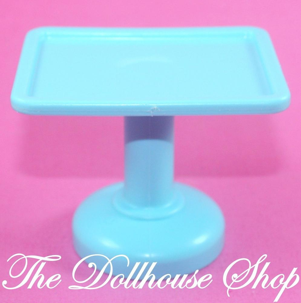 Fisher Price Loving Family Dream Dollhouse RV Motorhome Blue Table Camper-Toys & Hobbies:Preschool Toys & Pretend Play:Fisher-Price:1963-Now:Dollhouses-Fisher-Price-Cars Vans & Campers,Dollhouse,Dream Dollhouse,Fisher Price,Loving Family,table,Tables,Used-The Dollhouse Shop