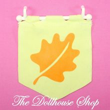 Fisher Price Loving Family Dream Dollhouse Seasonal Set Yellow Fall Autumn Flag-Toys & Hobbies:Preschool Toys & Pretend Play:Fisher-Price:1963-Now:Dollhouses-Fisher-Price-Dollhouse,Dream Dollhouse,Fisher Price,Holidays & Seasonal,Loving Family,Used-The Dollhouse Shop