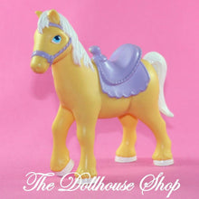 Fisher Price Loving Family Dream Dollhouse Stable Tan Pony Horse Purple Saddle-Toys & Hobbies:Preschool Toys & Pretend Play:Fisher-Price:1963-Now:Dollhouses-Fisher-Price-Animal & Pet Accessories,Dollhouse,Dream Dollhouse,Fisher Price,Horses & Stables,Lamps & Coffee Tables,Loving Family,Used-Fisher Price Loving Family Dream Dollhouse Tan Pony with purple saddle, perfect for play! Find it now at The Dollhouse Shop for endless fun.-The Dollhouse Shop