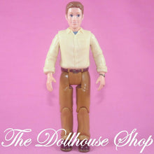 Fisher Price Loving Family Grand Mansion Dollhouse Father Dad Doll People-Toys & Hobbies:Preschool Toys & Pretend Play:Fisher-Price:1963-Now:Dollhouses-Fisher-Price-Brown,Brown Hair,Dollhouse,Dolls,Father,Fisher Price,Loving Family,Used-Fisher Price Loving Family Dream Dollhouse Dad doll with brown hair and clothes. Perfect for play! Find it now at The Dollhouse Shop!-The Dollhouse Shop