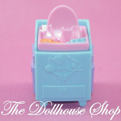 Fisher Price Loving Family Hidden Room Dollhouse Beauty Salon Blue Cart-Toys & Hobbies:Preschool Toys & Pretend Play:Fisher-Price:1963-Now:Dollhouses-Fisher-Price-Dollhouse,Fisher Price,Hidden Rooms Dollhouse,Loving Family,New-The Dollhouse Shop