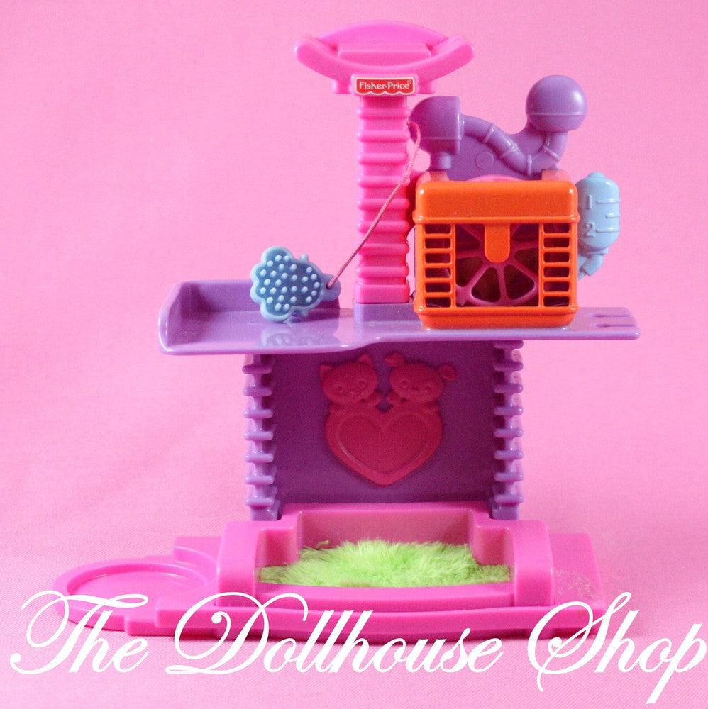 Fisher Price Loving Family Hidden Rooms Dollhouse Pet Care Center-Toys & Hobbies:Preschool Toys & Pretend Play:Fisher-Price:1963-Now:Dollhouses-Fisher-Price-Animal & Pet Accessories,Dollhouse,Fisher Price,Hidden Rooms Dollhouse,Loving Family,Used-Fisher Price Loving Family Hidden Room Dollhouse Pet Care Center with hamster, toys, and pet bed. Find it now at The Dollhouse Shop for fun play!-The Dollhouse Shop
