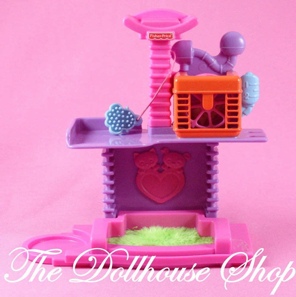 Fisher Price Loving Family Hidden Rooms Dollhouse Pet Care Center-Toys & Hobbies:Preschool Toys & Pretend Play:Fisher-Price:1963-Now:Dollhouses-Fisher-Price-Animal & Pet Accessories,Dollhouse,Fisher Price,Hidden Rooms Dollhouse,Loving Family,Used-The Dollhouse Shop