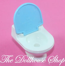 Fisher Price Loving Family Holiday Dollhouse Christmas Bathroom Toilet-The Dollhouse Shop