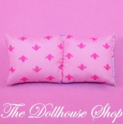 Fisher Price Loving Family Holiday Dollhouse Christmas Double Bed Pillow-The Dollhouse Shop