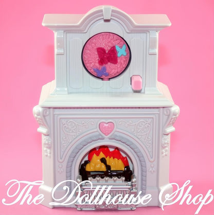 Fisher Price Loving Family Holiday Dollhouse Christmas Fireplace Mantel-The Dollhouse Shop
