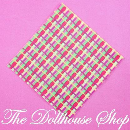 Fisher Price Loving Family Holiday Dollhouse Christmas Penguin Rug-Toys & Hobbies:Preschool Toys & Pretend Play:Fisher-Price:1963-Now:Dollhouses-Fisher-Price-Blankets & Rugs,Christmas,Dollhouse,Fisher Price,Holidays & Seasonal,Home for the Holidays Dollhouse,Loving Family,New-The Dollhouse Shop