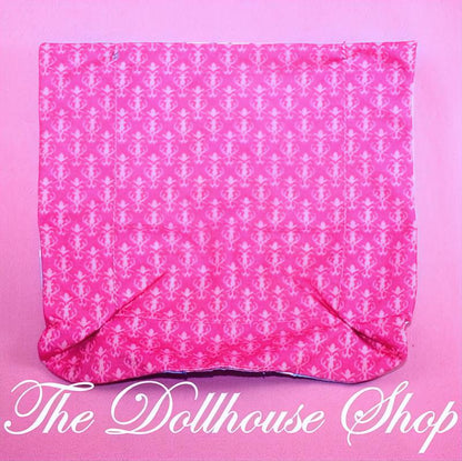 Fisher Price Loving Family Holidays Dollhouse Parents Christmas Bed Cover-The Dollhouse Shop