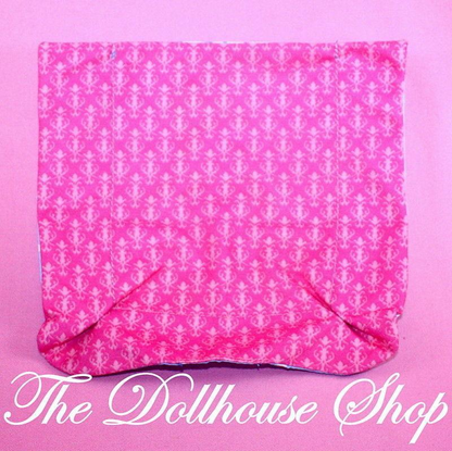 Fisher Price Loving Family Holidays Dollhouse Parents Christmas Bed Cover-Toys & Hobbies:Preschool Toys & Pretend Play:Fisher-Price:1963-Now:Dollhouses-Fisher-Price-Blankets & Rugs,Christmas,Dollhouse,Fisher Price,Holidays & Seasonal,Home for the Holidays Dollhouse,Loving Family,New,Parents Bedroom-The Dollhouse Shop