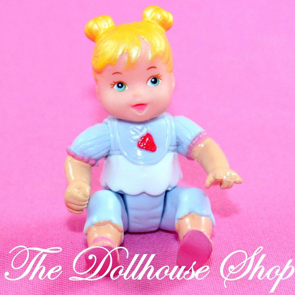 Fisher Price Loving Family New Additions Dollhouse Baby Girl Doll Blonde Hair-Toys & Hobbies:Preschool Toys & Pretend Play:Fisher-Price:1963-Now:Dollhouses-Fisher-Price-Baby,Dollhouse,Fisher Price,Girl Dolls,Loving Family,New Additions Dollhouse,Nursery Room,Used-The Dollhouse Shop
