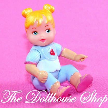 Fisher Price Loving Family New Additions Dollhouse Baby Girl Doll Blonde Hair-Toys & Hobbies:Preschool Toys & Pretend Play:Fisher-Price:1963-Now:Dollhouses-Fisher-Price-Baby,Dollhouse,Fisher Price,Girl Dolls,Loving Family,New Additions Dollhouse,Nursery Room,Used-The Dollhouse Shop