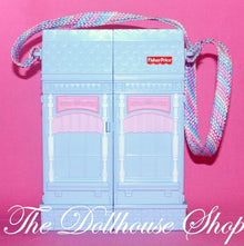 Fisher Price Loving Family New Additions Dollhouse Blue Baby Bath Time Room-Toys & Hobbies:Preschool Toys & Pretend Play:Fisher-Price:1963-Now:Dollhouses-Fisher-Price-Bathroom,Blue,Dollhouse,Fisher Price,Loving Family,New Additions Dollhouse,Used-Fisher Price Loving Family Blue Bathtime Room folds up for fun on the go! Perfect for dollhouses. Find it now at The Dollhouse Shop!-The Dollhouse Shop