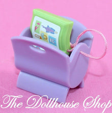 Fisher Price Loving Family New Additions Dollhouse Magazine Book Rack Teen Room-Toys & Hobbies:Preschool Toys & Pretend Play:Fisher-Price:1963-Now:Dollhouses-Fisher-Price-Bedroom,Dollhouse,Fisher Price,Kids Bedroom,Living Room,Loving Family,New Additions Dollhouse,Nursery Room,Used-Fisher Price Loving Family Dollhouse Magazine Book Holder with attached book. Perfect for playtime fun! Shop now at The Dollhouse Shop for more!-The Dollhouse Shop