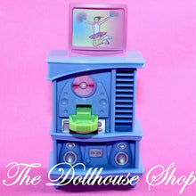 Fisher Price Loving Family New Additions Dollhouse Television TV CD Teen Room-The Dollhouse Shop