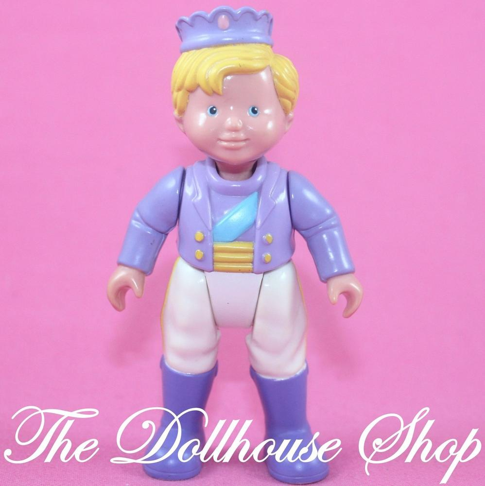 Fisher Price Loving Family Once Upon a Dream Castle Dollhouse Prince Boy Doll-Toys & Hobbies:Preschool Toys & Pretend Play:Fisher-Price:1963-Now:Dollhouses-Fisher-Price-Boy Dolls,Dollhouse,Dolls,Dream Dollhouse,Fisher Price,Once Upon a Dream Castle,Used-The Dollhouse Shop