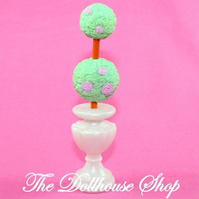 Fisher Price Loving Family Once upon a Dream Dollhouse Topiary Tree Potted Plant-Toys & Hobbies:Preschool Toys & Pretend Play:Fisher-Price:1963-Now:Dollhouses-Fisher-Price-Dollhouse,Dream Dollhouse,Fisher Price,Loving Family,Once Upon a Dream Castle,Plants and Vases,Used-The Dollhouse Shop