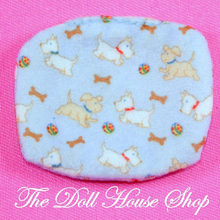 Fisher Price Loving Family Special Edition Townhouse Blue Pet Dog Bed-Toys & Hobbies:Preschool Toys & Pretend Play:Fisher-Price:1963-Now:Dollhouses-Fisher-Price-Animal & Pet Accessories,Blue,Dollhouse,Fisher Price,Loving Family,Special Edition Townhouse,Used-The Dollhouse Shop