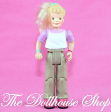 Fisher Price Loving Family Special Edition Townhouse Dollhouse Girl Doll-Toys & Hobbies:Preschool Toys & Pretend Play:Fisher-Price:1963-Now:Dollhouses-Fisher-Price-Blonde Hair,Dollhouse,Dolls,Fisher Price,Girl Dolls,Loving Family,Special Edition Townhouse,Used-Fisher Price Loving Family Special Edition Townhouse Dollhouse Blonde Girl Doll with poseable parts and synthetic hair. Shop now at The Dollhouse Shop!-The Dollhouse Shop