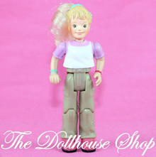 Fisher Price Loving Family Special Edition Townhouse Dollhouse Girl Doll-Toys & Hobbies:Preschool Toys & Pretend Play:Fisher-Price:1963-Now:Dollhouses-Fisher-Price-Blonde Hair,Dollhouse,Dolls,Fisher Price,Girl Dolls,Loving Family,Special Edition Townhouse,Used-The Dollhouse Shop