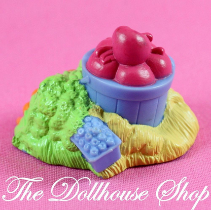 Fisher Price Loving Family Sweet Expressions Stable Apples Fruit Vegetables-Toys & Hobbies:Preschool Toys & Pretend Play:Fisher-Price:1963-Now:Dollhouses-Fisher-Price-Dollhouse,Fisher Price,Food Accessories,Home & Stable,Horses & Stables,Loving Family,Sweet Expressions Stable,Used-The Dollhouse Shop